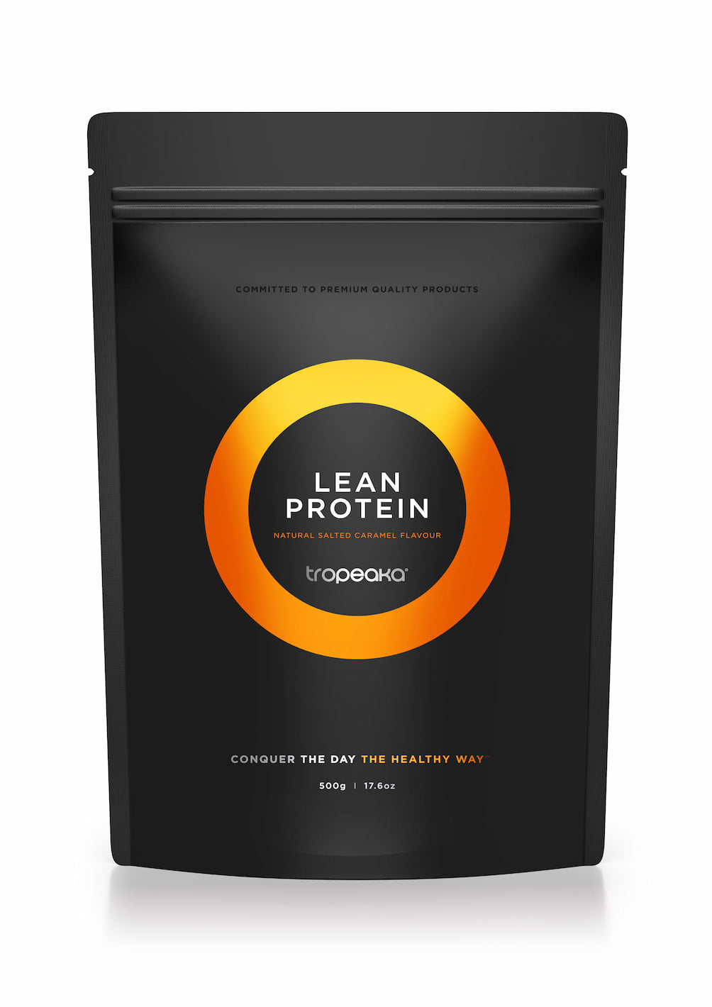 Tropeaka Lean Protein Powder - Natural Salted Caramel Flavour (500g)